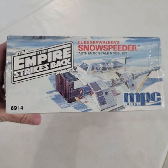 Star Wars The Empire Strikes Back Luke Skywalker Snowspeeder Model 4c2 MPC 8914 - Picture 5 of 5